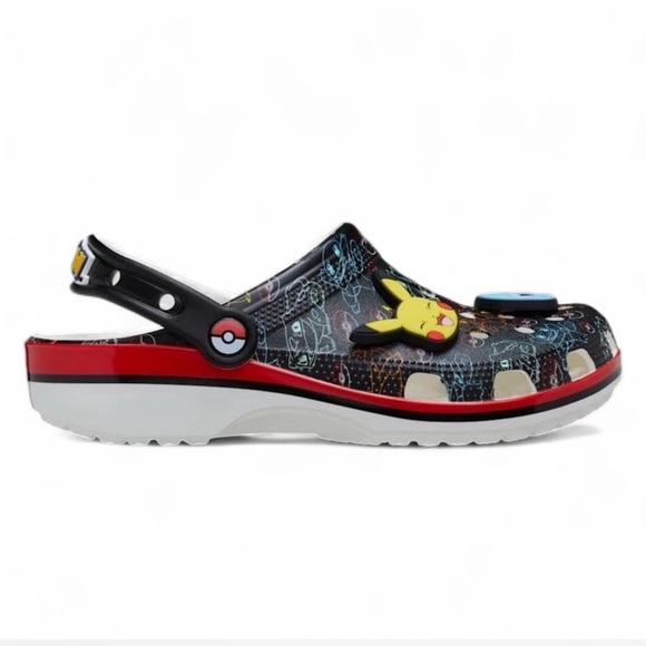 NWT Unisex Limited Edition Pokémon CROCS Size US 10 Men/ 12 Wmn - Picture 2 of 4